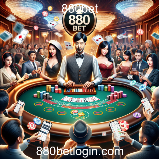 Experimente a Emoção do Cassino Ao Vivo na 880bet